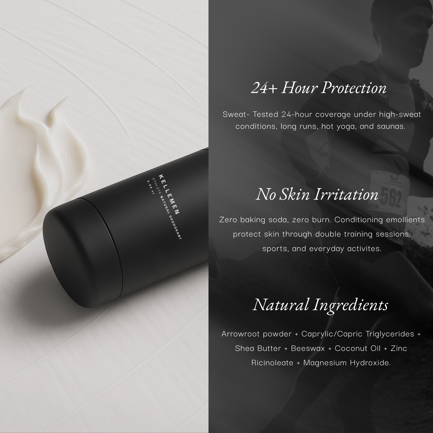 Athlete Natural Deodorant